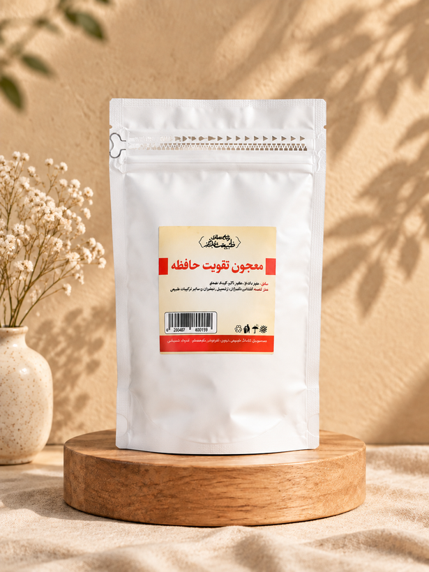 معجون تقویت حافظه محصول خانگی از تولیدی و عطاری طبیعت مدبر